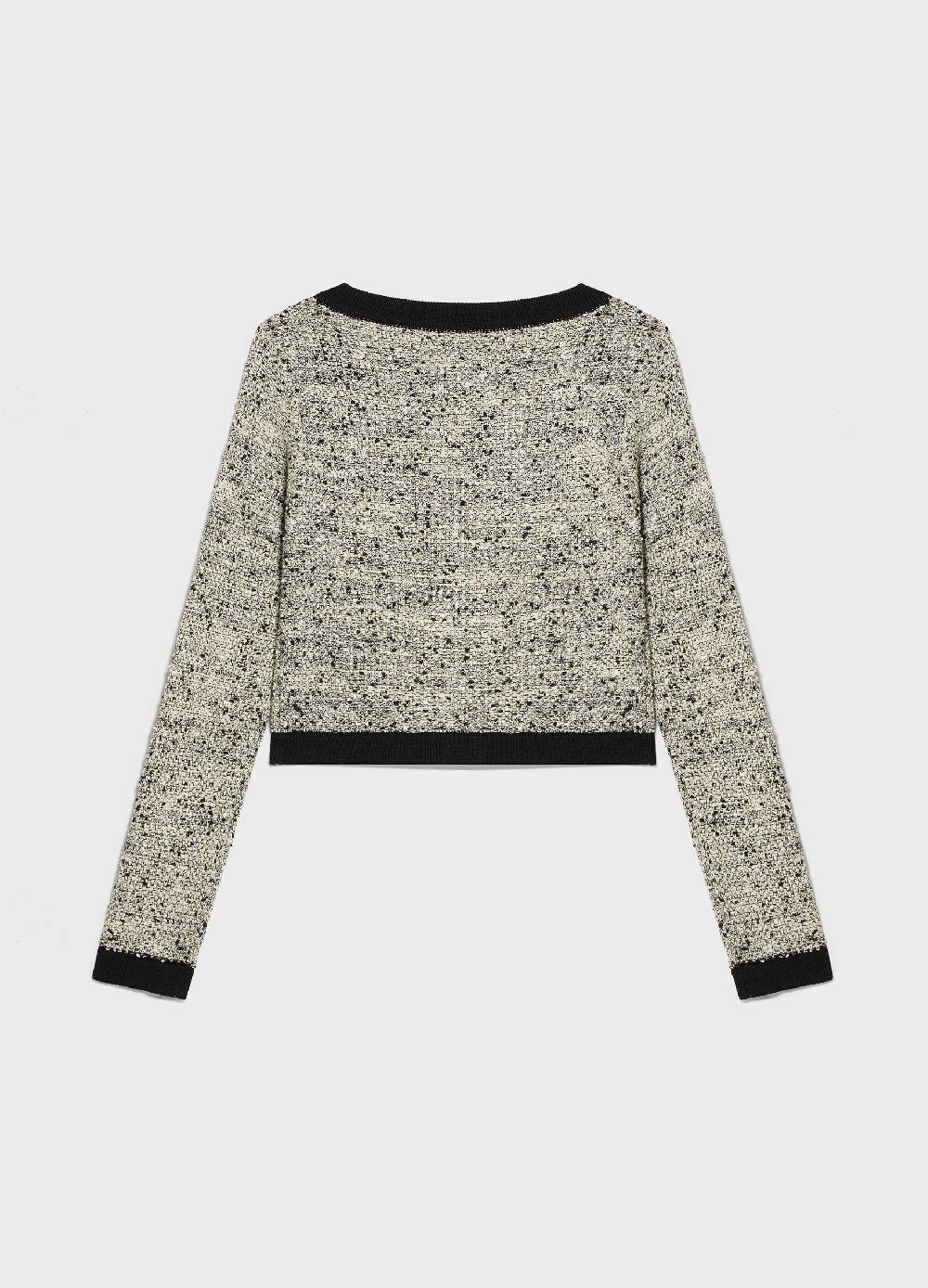 LES COPAINSCardigan tricot effetto bouclé Vendita Calda
