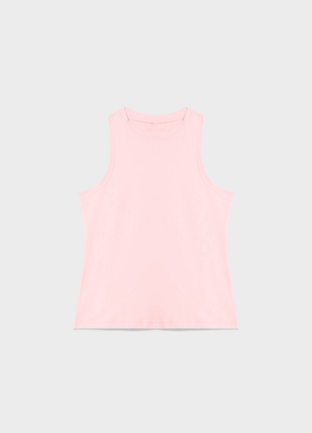 LES COPAINSTop smanicato in cotone stretch In Saldo