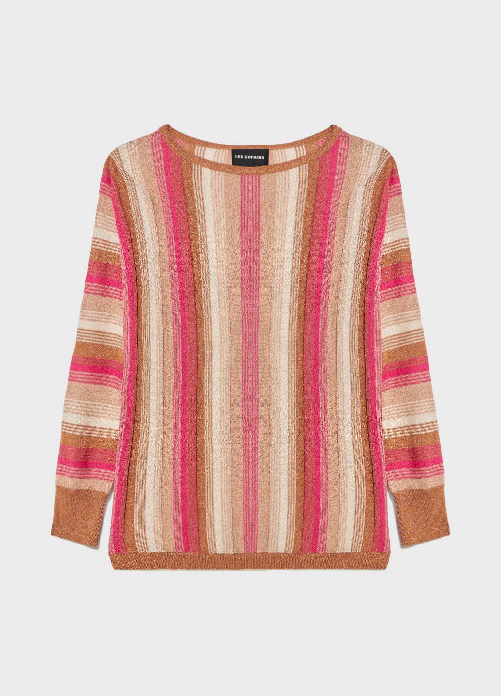 LES COPAINSMaglione tricot a righe Italia