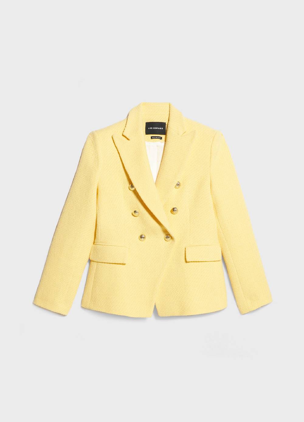 LES COPAINSBlazer doppiopetto in misto cotone Promozione