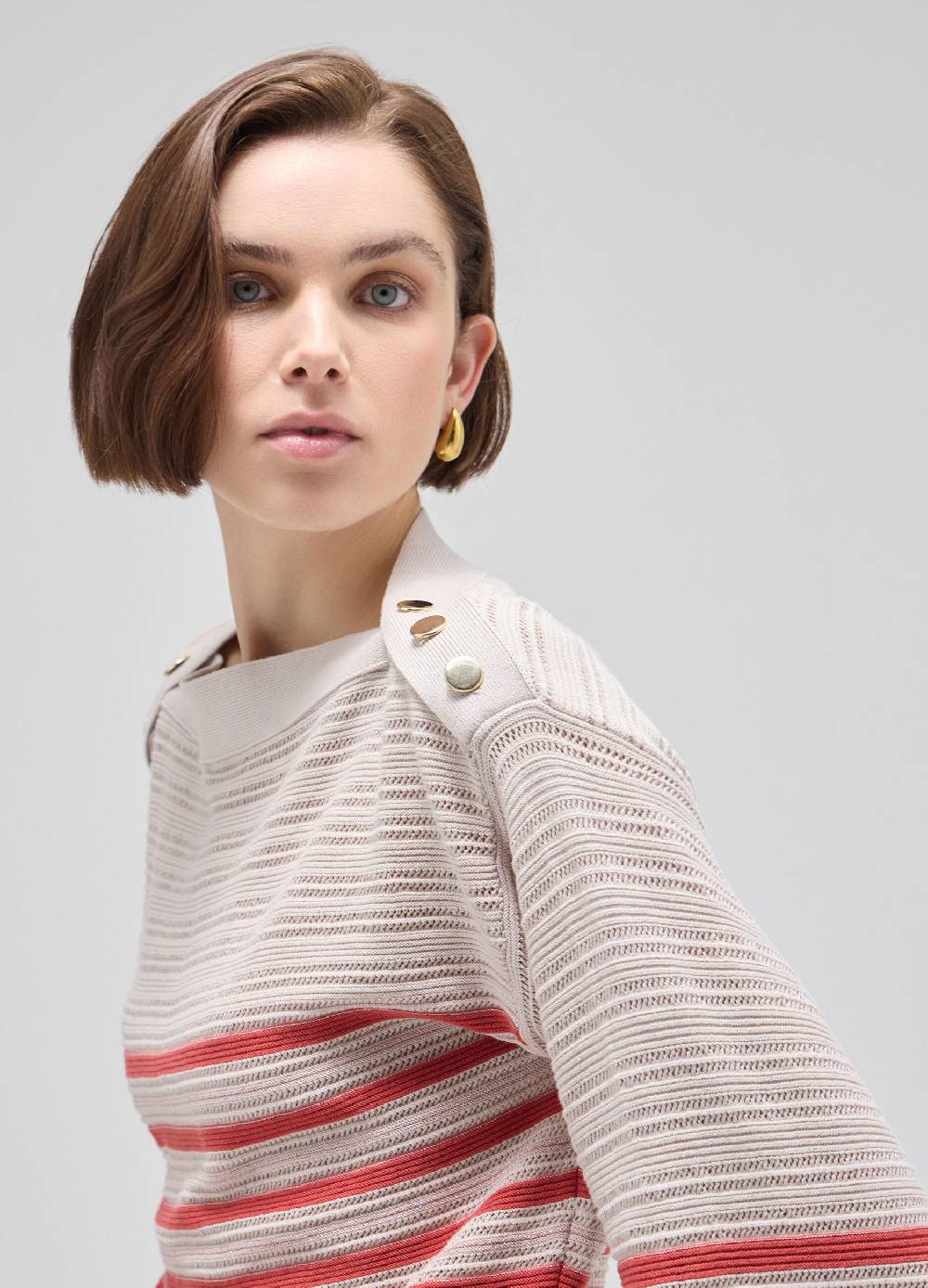 LES COPAINSMaglione tricot mix di punti Soddisfazione Garantita