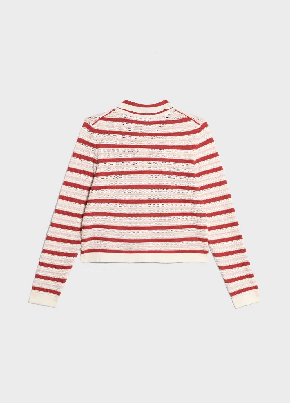 LES COPAINSCardigan tricot in cotone a righe Qualità Garantita