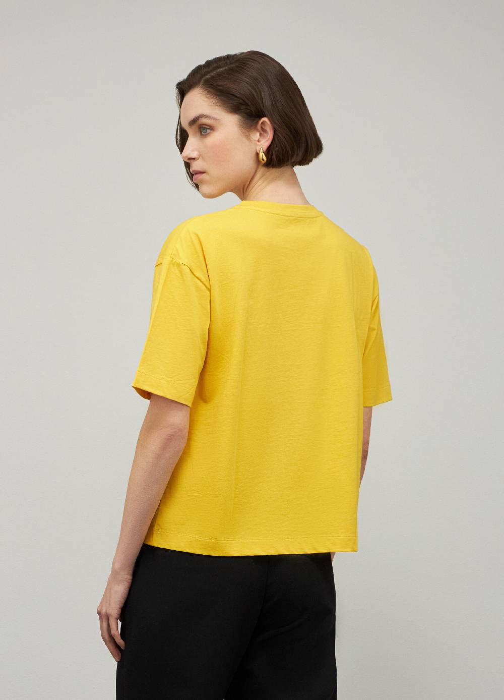 LES COPAINST-shirt logata in puro cotone Officina