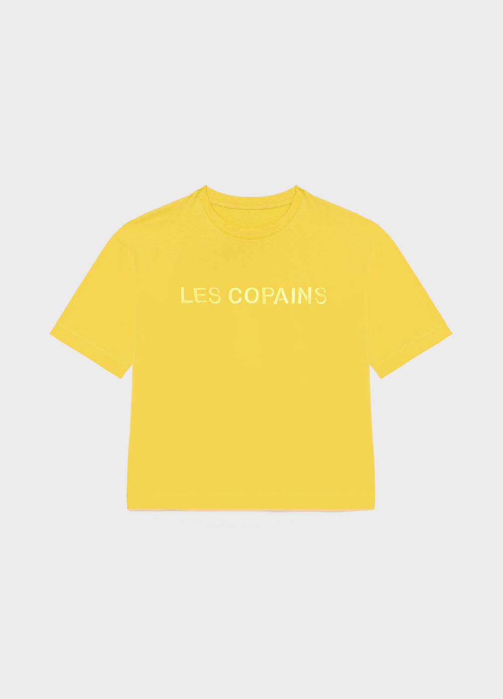 LES COPAINST-shirt logata in puro cotone Officina
