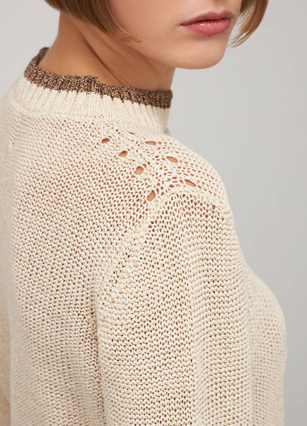 LES COPAINSMaglione tricot a girocollo Shopping Online