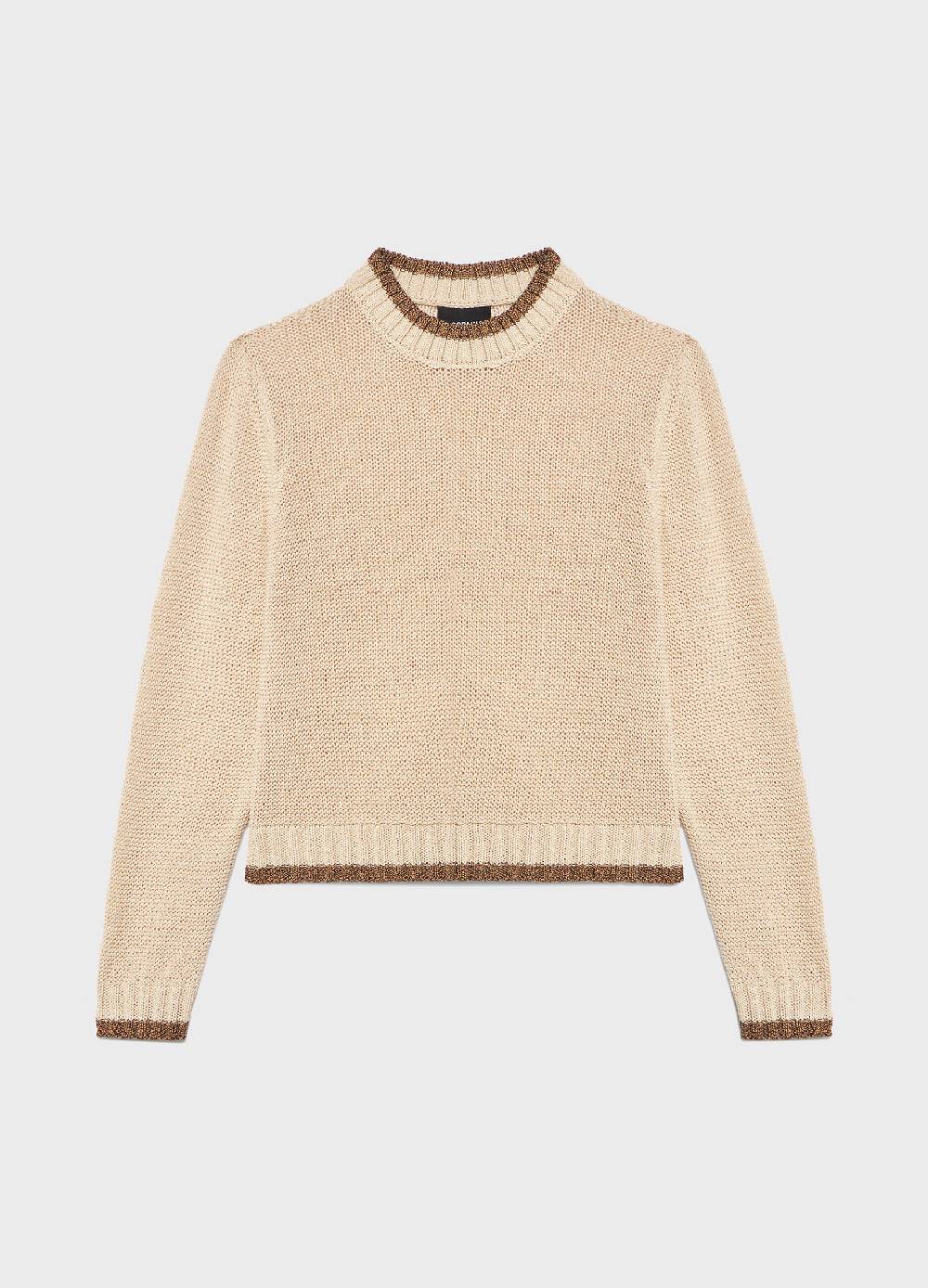 LES COPAINSMaglione tricot a girocollo Shopping Online