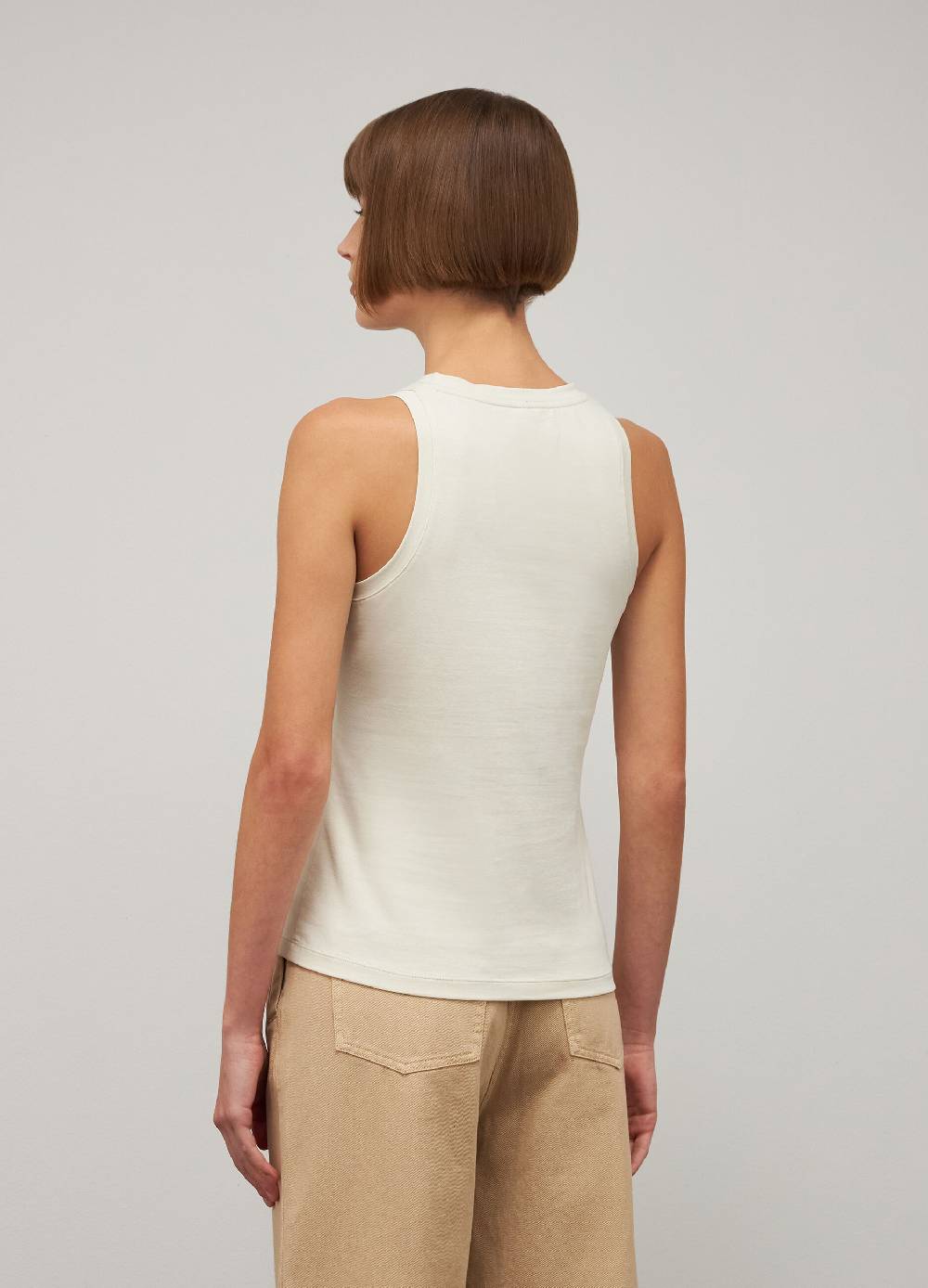 LES COPAINSTop smanicato in cotone stretch Affare Del Giorno