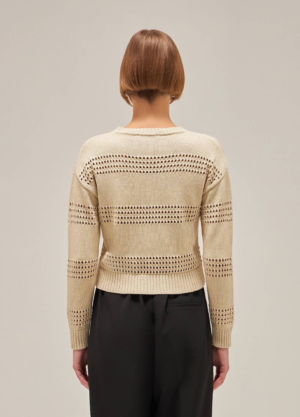 LES COPAINSMaglione tricot in seta e cotone Novità