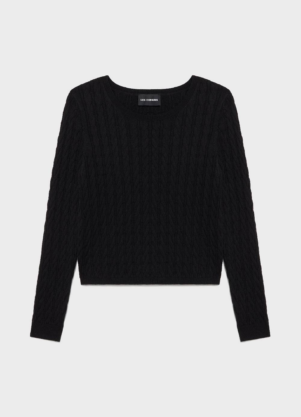 LES COPAINSMaglione tricot in cotone e seta Sconto