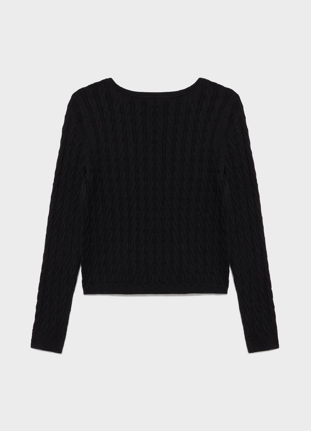 LES COPAINSMaglione tricot in cotone e seta Sconto