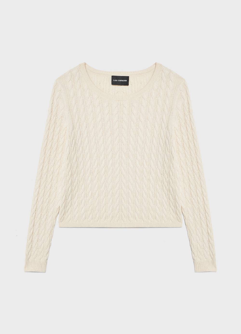 LES COPAINSMaglione tricot in cotone e seta Outlet