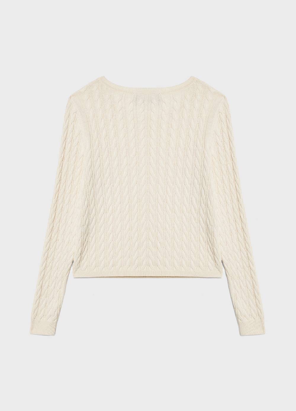 LES COPAINSMaglione tricot in cotone e seta Outlet