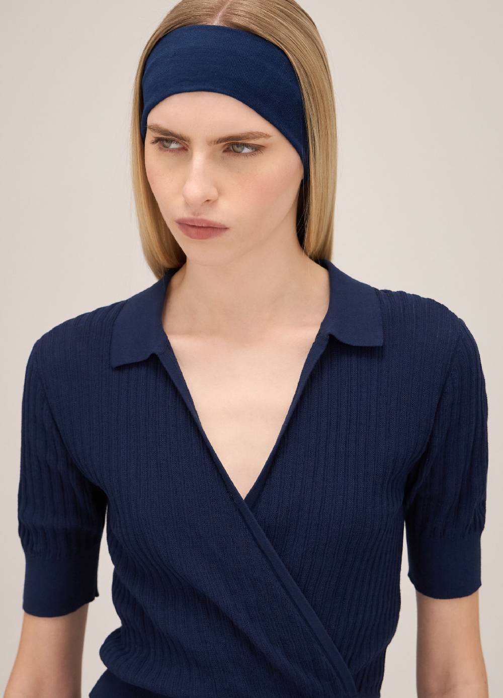 LES COPAINST-shirt con scollo a V Qualità