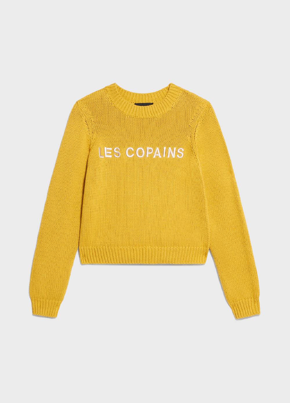 LES COPAINSMaglione tricot in puro cotone Presa