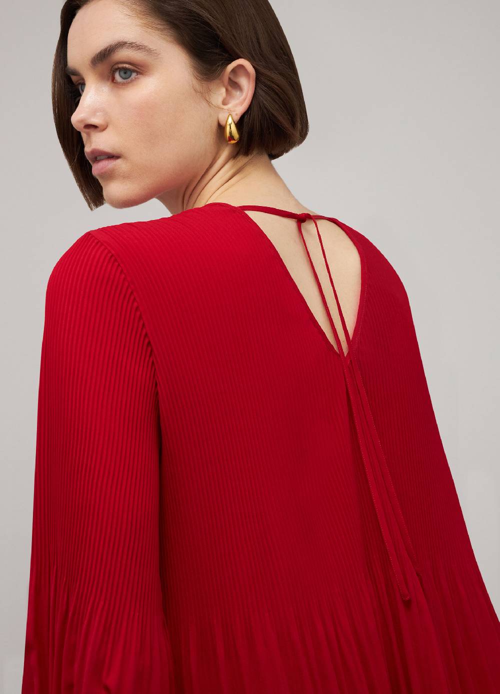 LES COPAINSBlusa plissettata Offerta San Valentino