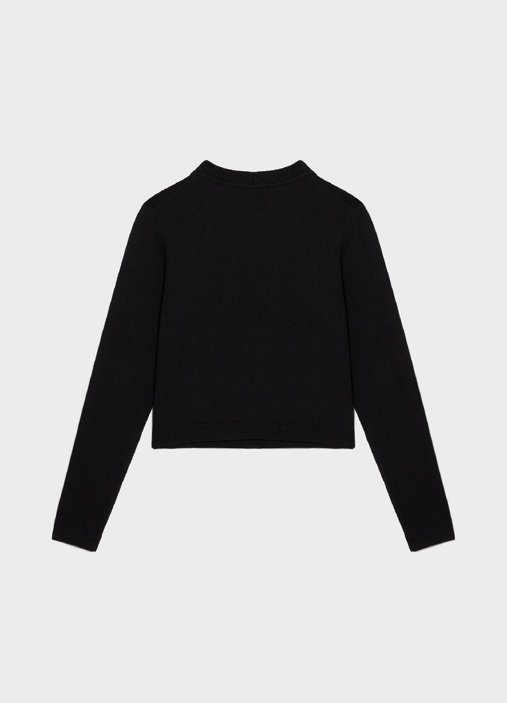 LES COPAINSCardigan tricot in seta e cotone Offerte esclusive