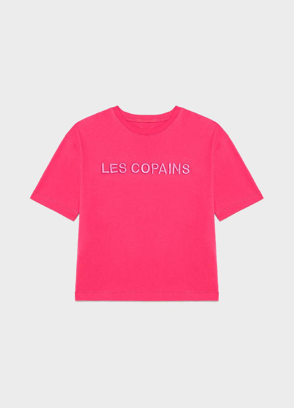 LES COPAINST-shirt logata in puro cotone Bestseller