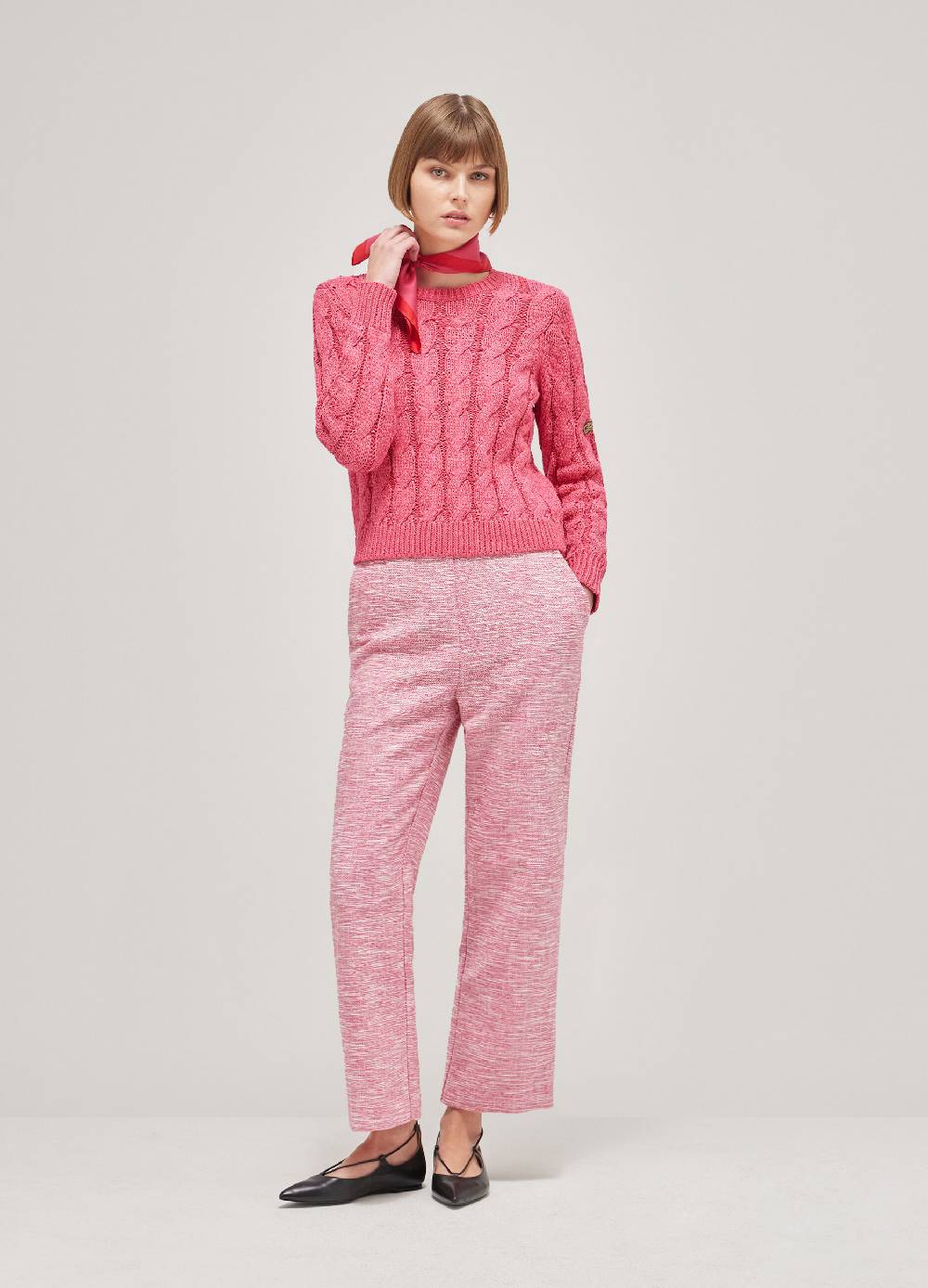 LES COPAINSMaglione tricot a trecce Comprane uno, ottenene uno gratis