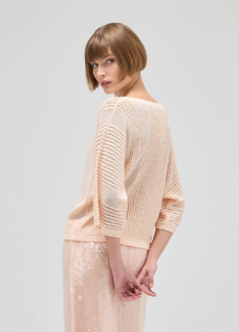 LES COPAINSMaglia tricot effetto traforato Enormi risparmi