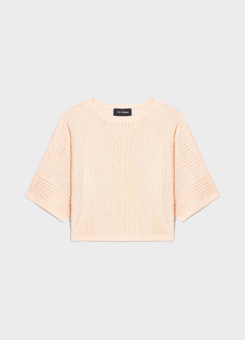 LES COPAINSMaglia tricot effetto traforato Enormi risparmi