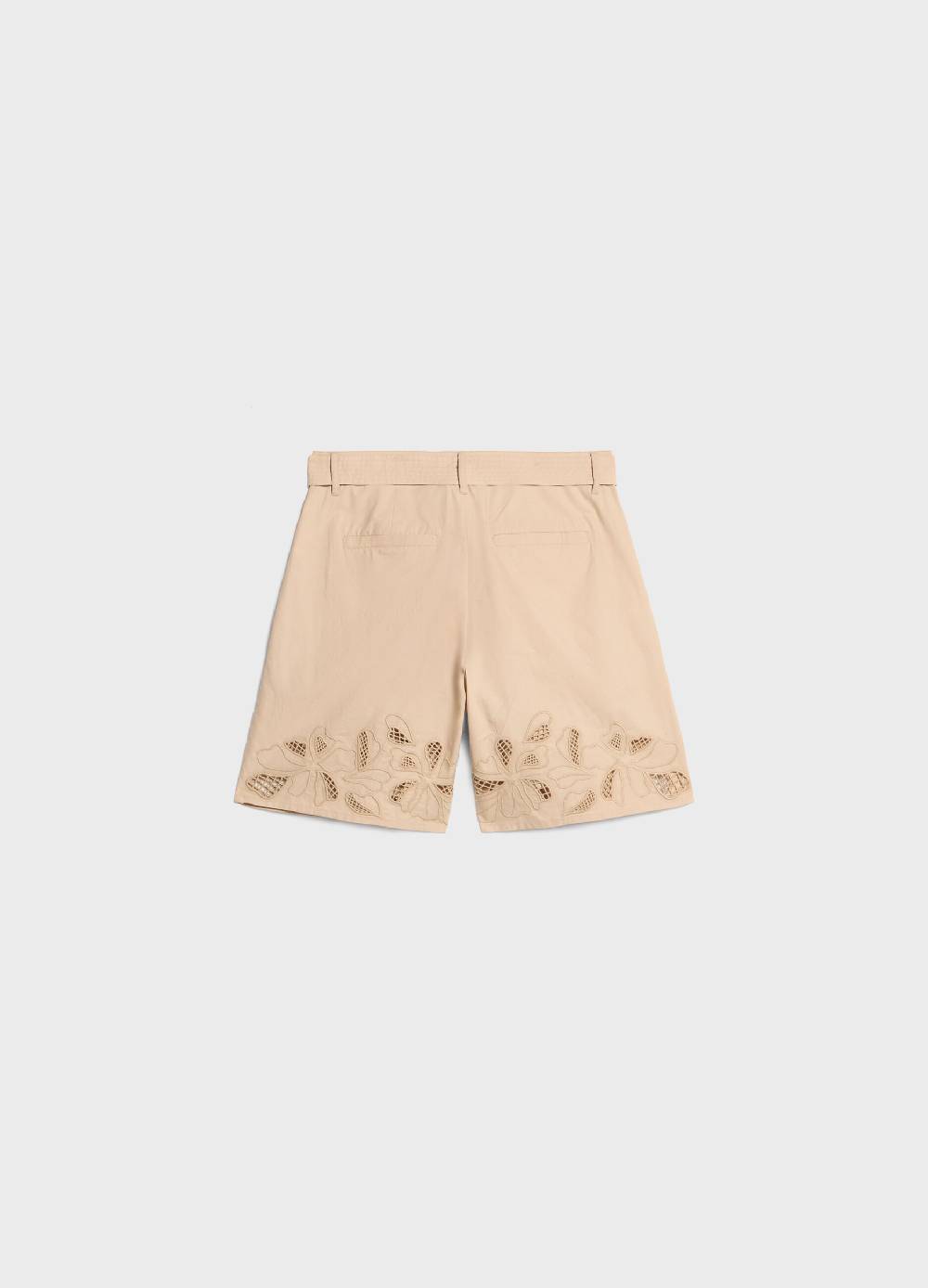 LES COPAINSShorts in cotone con ricamo Ultimi due giorni