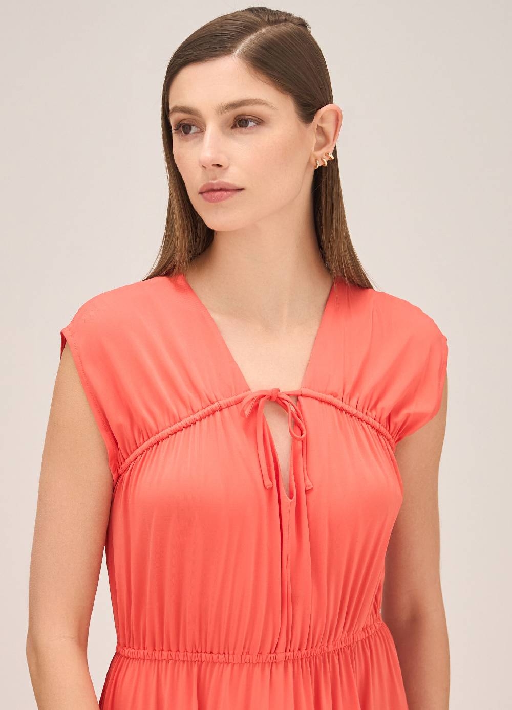 LES COPAINSAbito senza maniche in viscosa stretch Fino al 55% di sconto