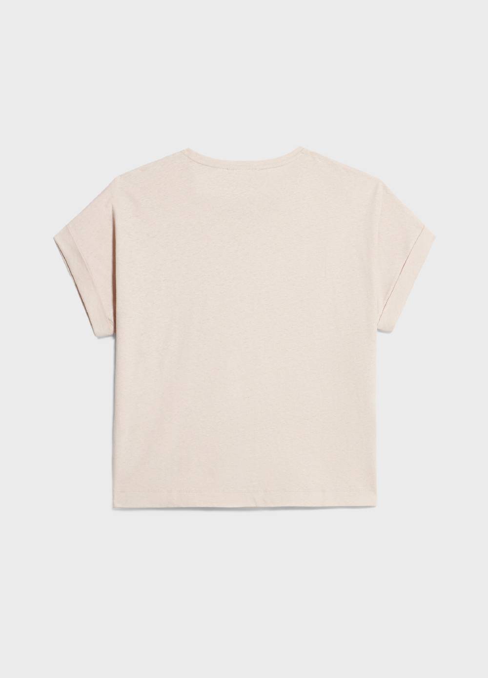 LES COPAINST-shirt in lino e cotone Enormi sconti