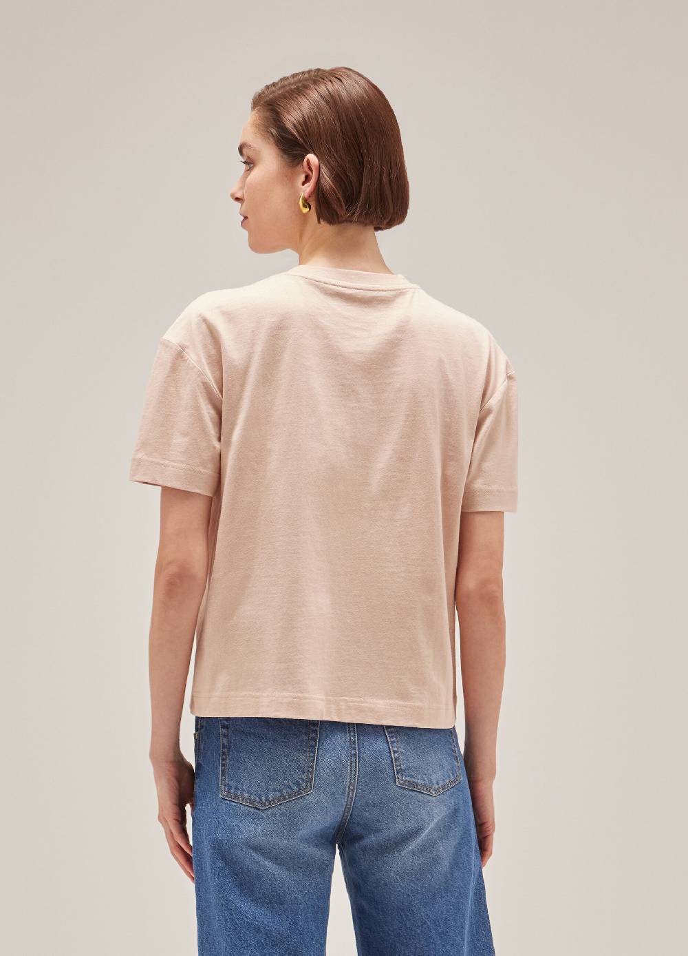 LES COPAINST-shirt con logo in puro cotone Promozione