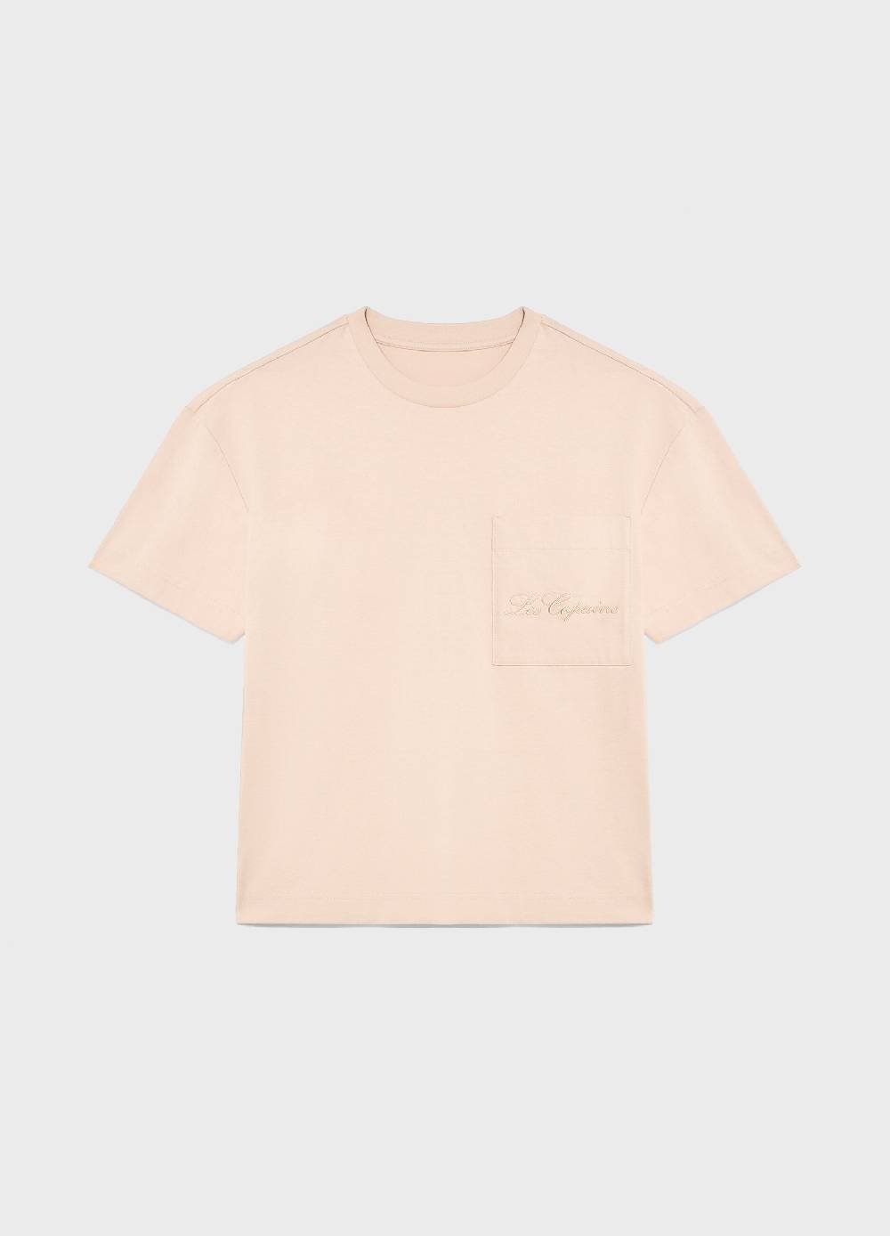 LES COPAINST-shirt con logo in puro cotone Promozione