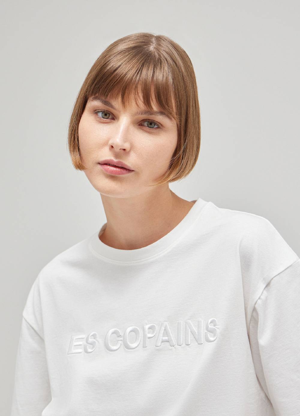 LES COPAINST-shirt boxy in cotone Promozione Limitata