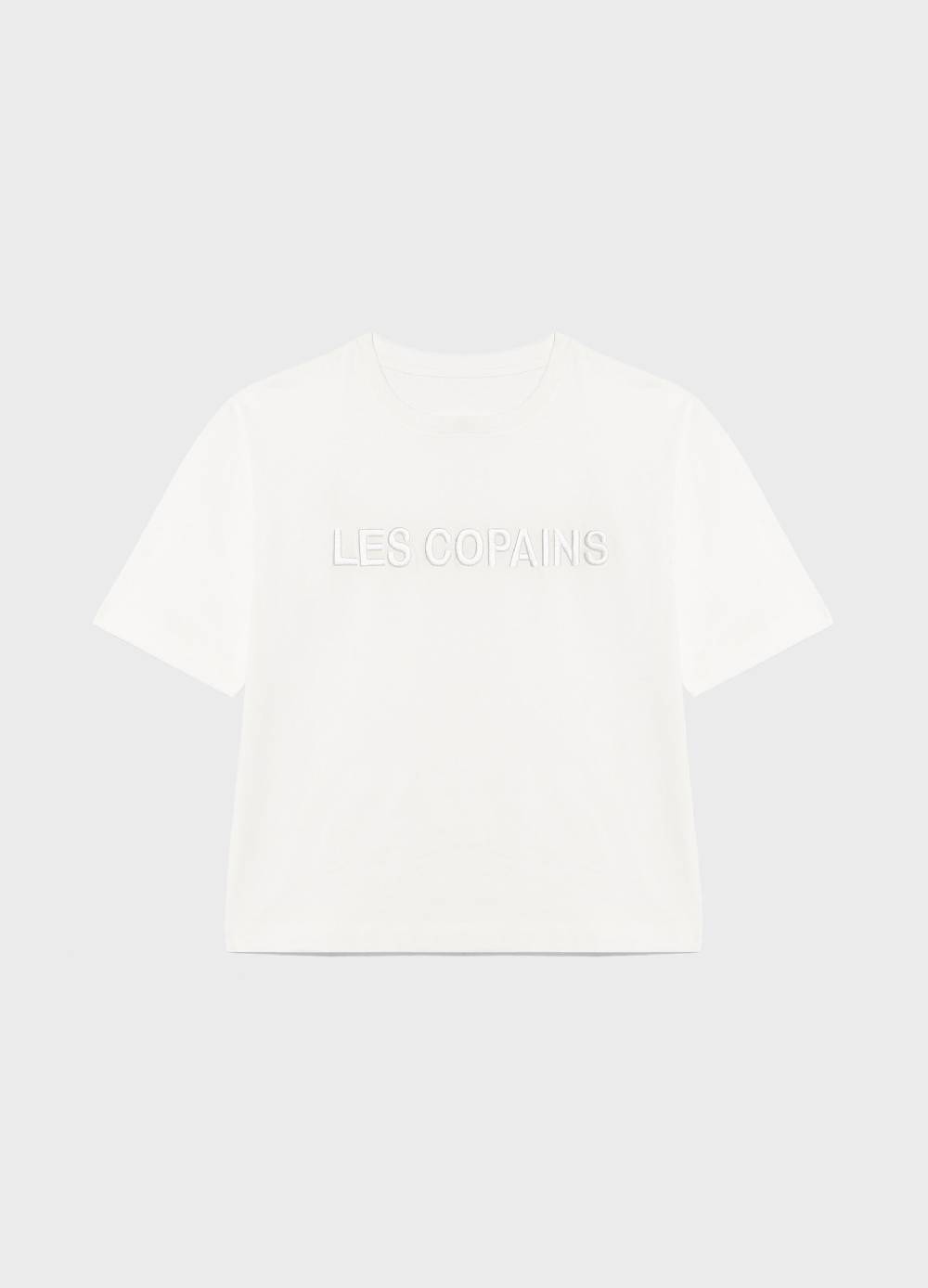 LES COPAINST-shirt boxy in cotone Promozione Limitata