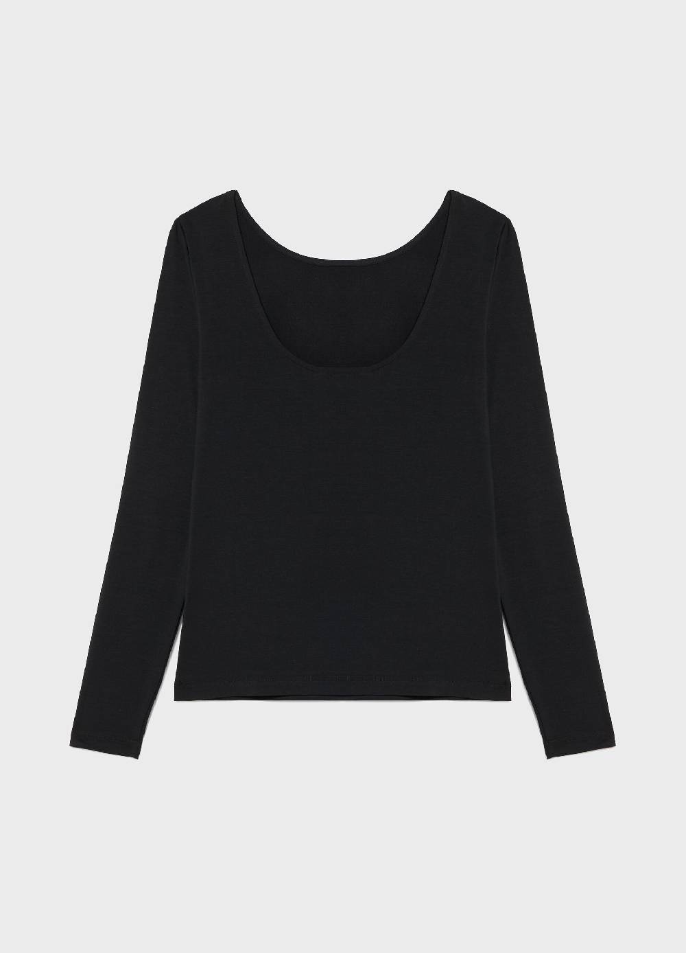 LES COPAINSMaglia a maniche lunghe in tessuto stretch Shopping Online