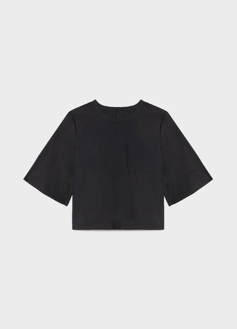 LES COPAINSBlusa in cotone con maniche a tre quarti Economico