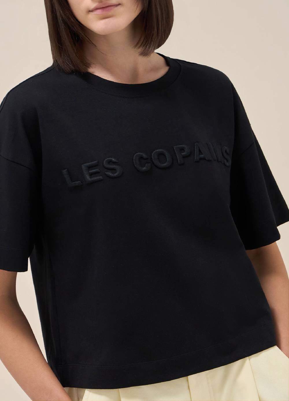 LES COPAINST-shirt a maniche corte con logo Offerte