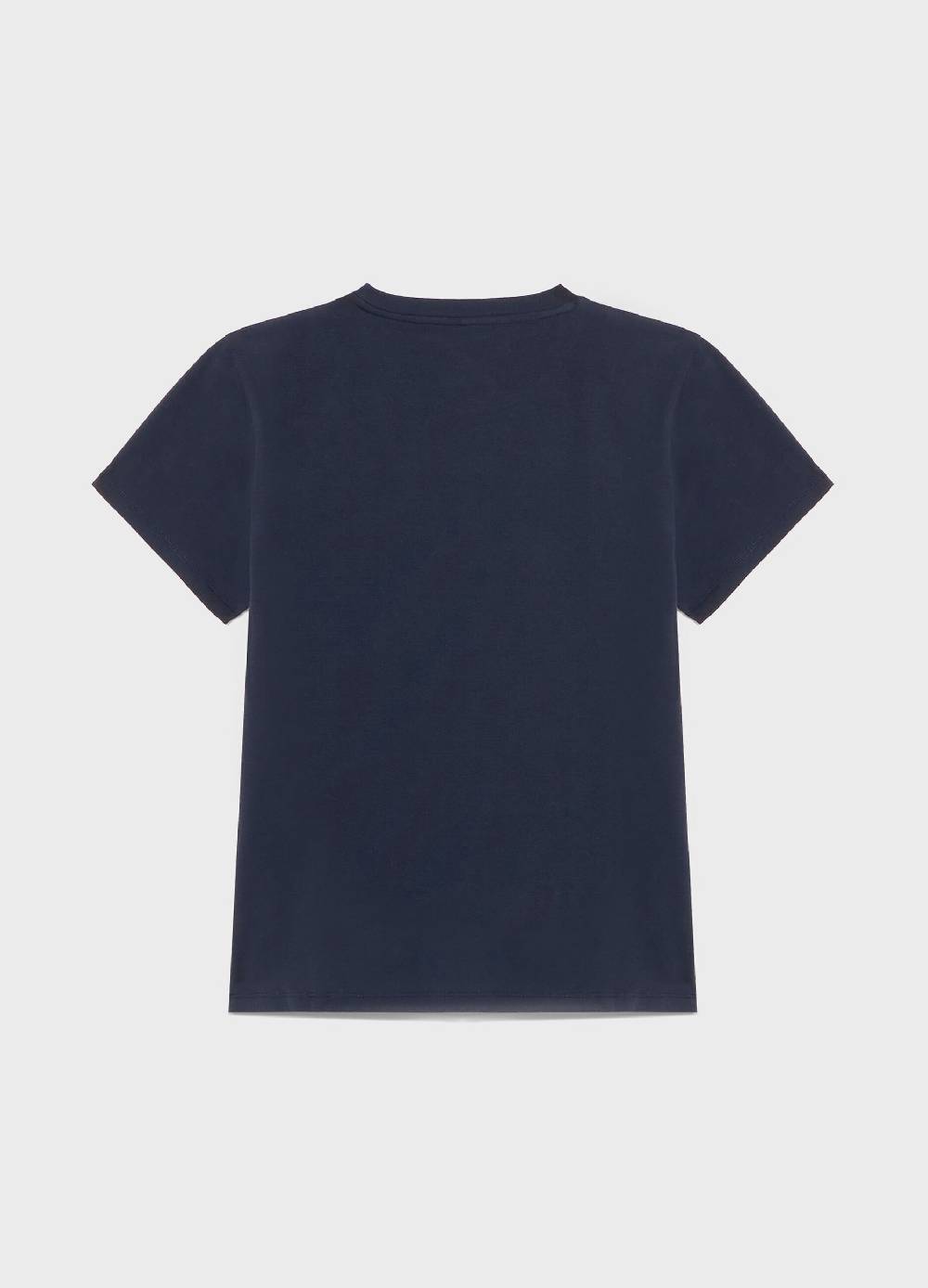 LES COPAINST-shirt a mezza manica in cotone stretch Vendita Economica