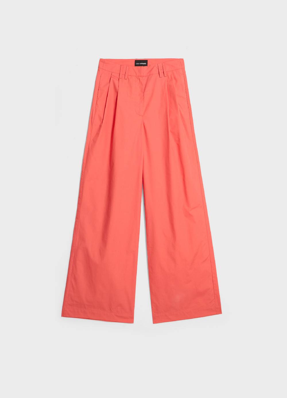LES COPAINSPantaloni straight fit in cotone Nuova