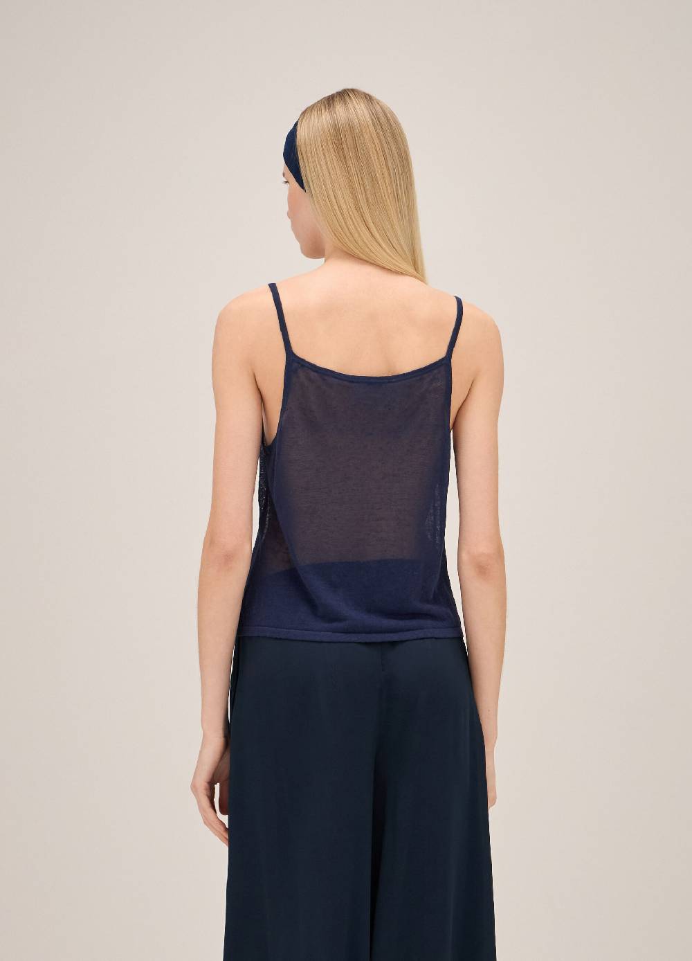 LES COPAINSTop misto lino Shopping online