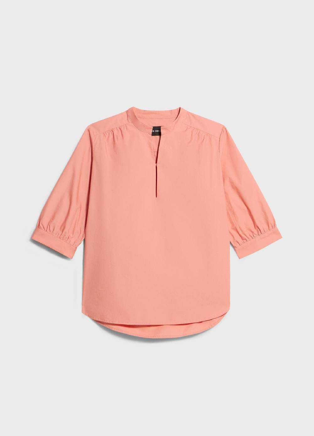 LES COPAINSBlusa in cotone manica a tre quarti Offerta esclusiva