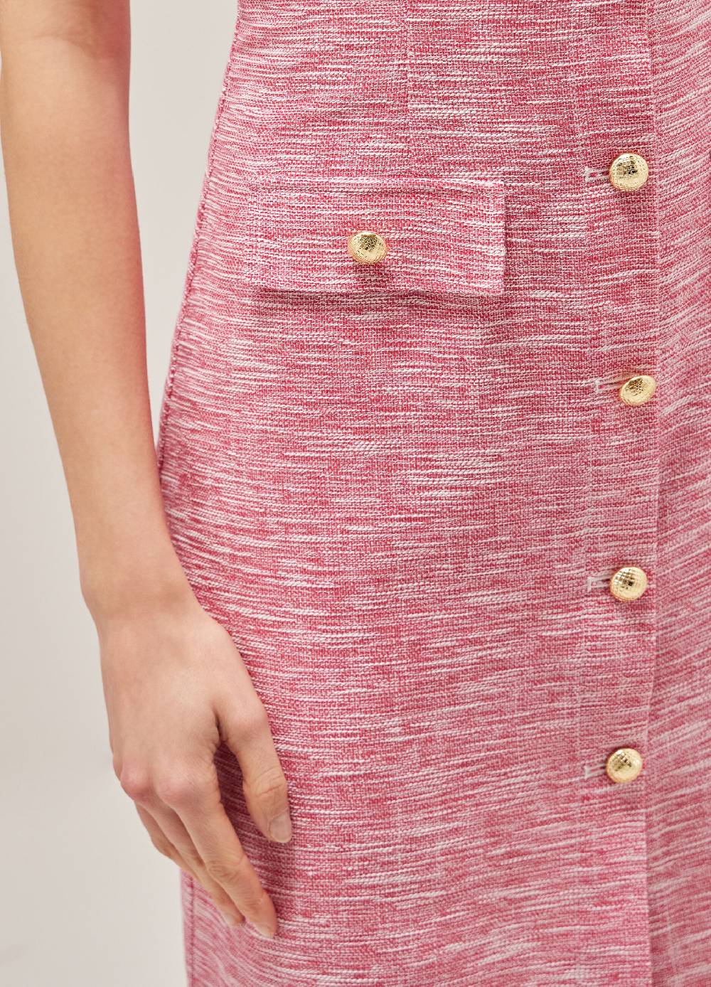 LES COPAINSAbito corto misto cotone effetto tweed Cyber Monday