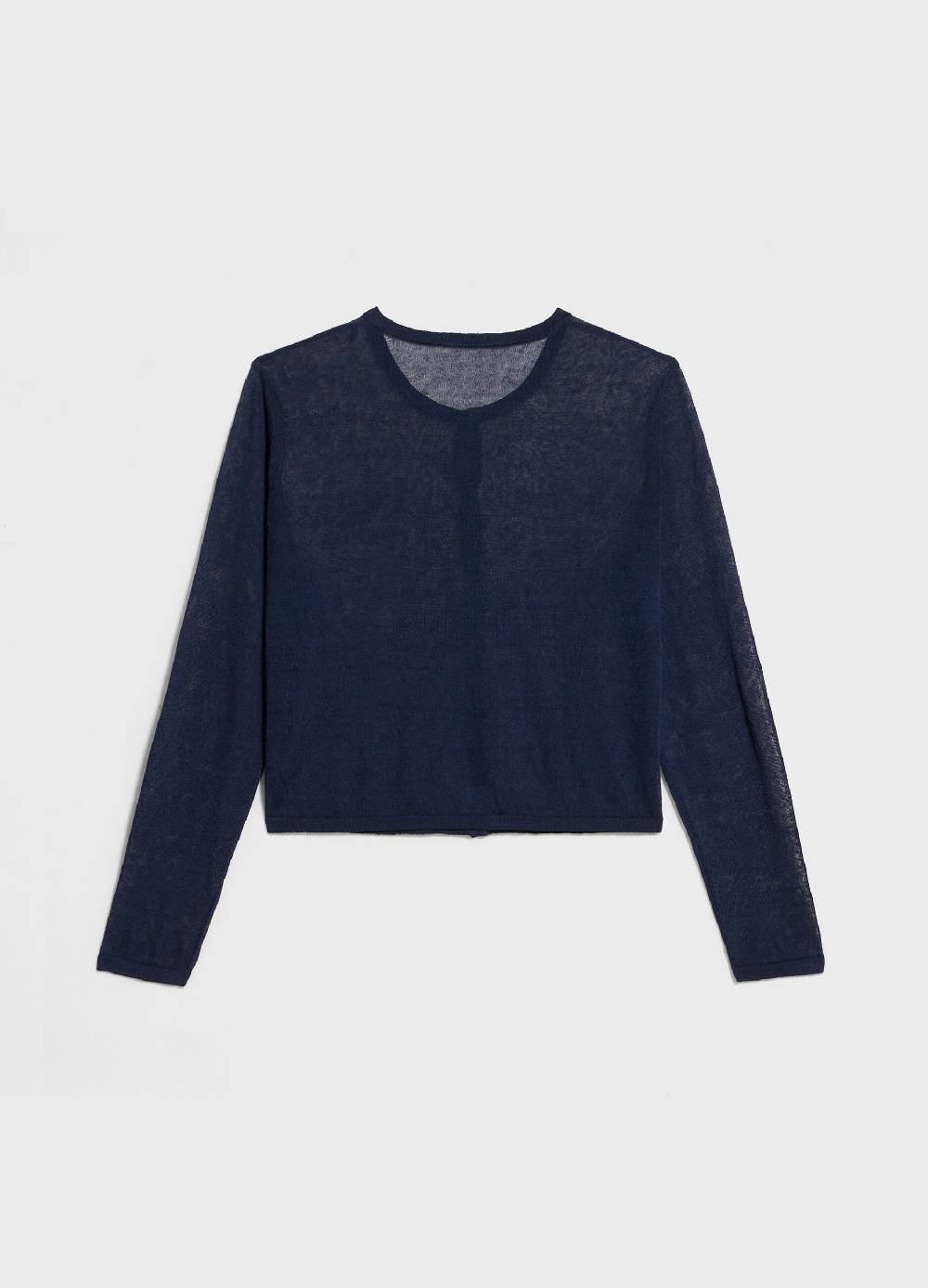 LES COPAINSCardigan tricot in misto lino Smaltimento dello stoccaggio