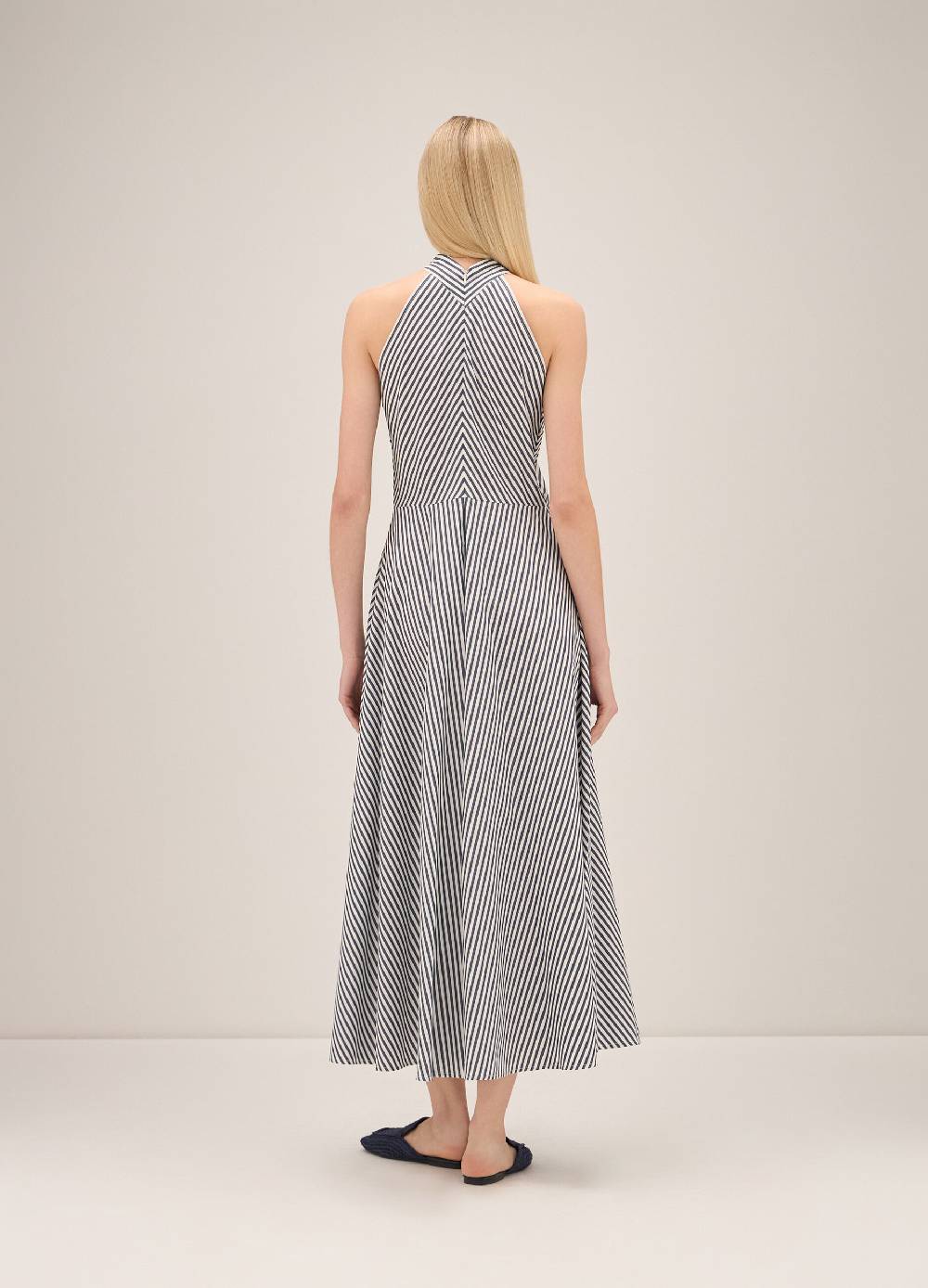 LES COPAINSAbito a righe in puro cotone Latest fashion