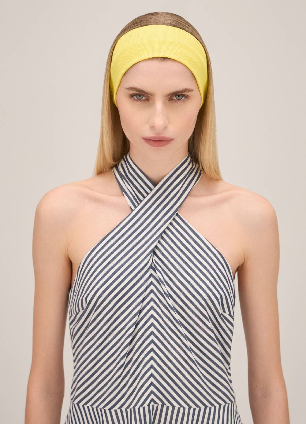 LES COPAINSAbito a righe in puro cotone Latest fashion
