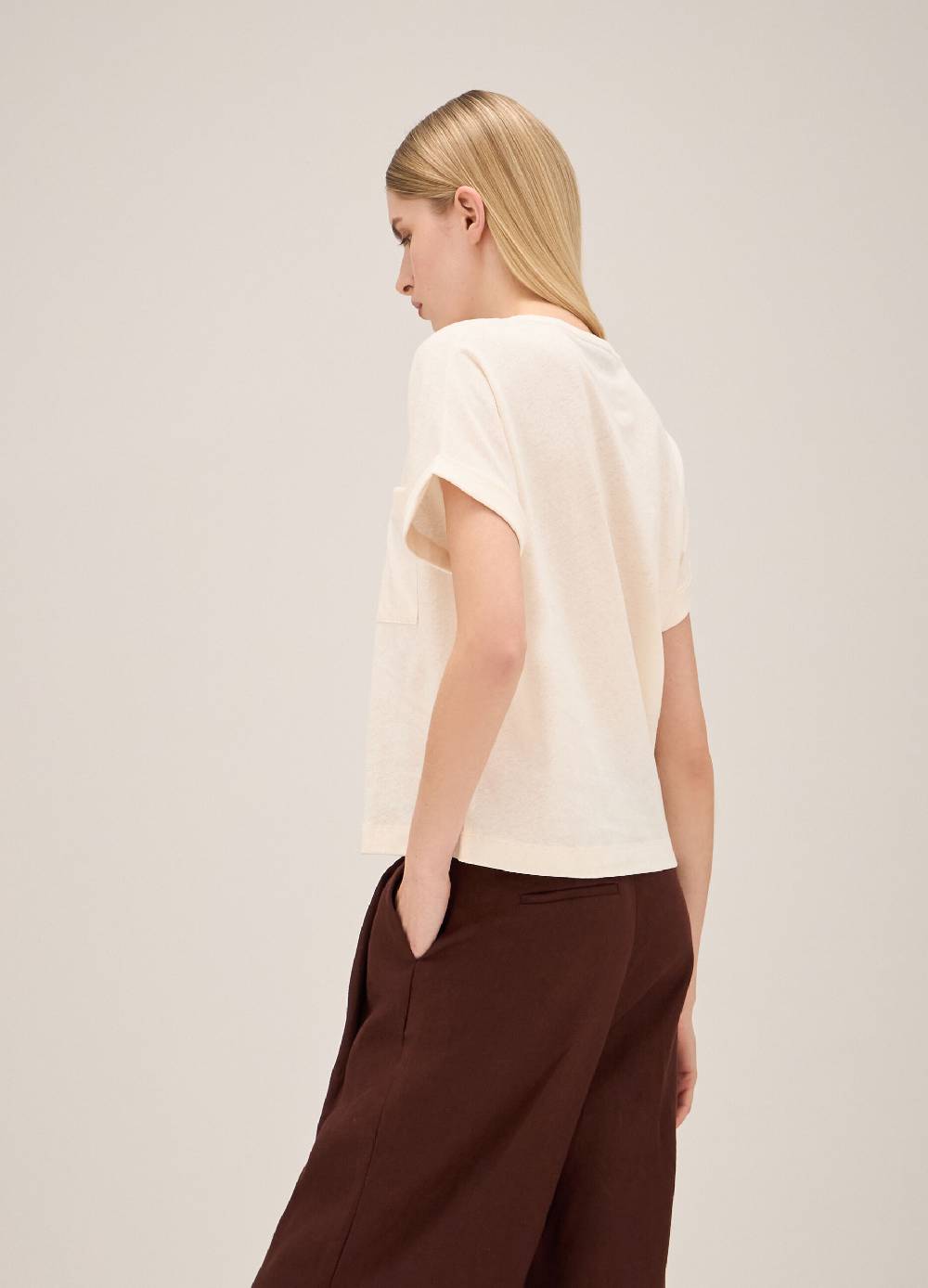 LES COPAINST-shirt in lino e cotone Bestseller