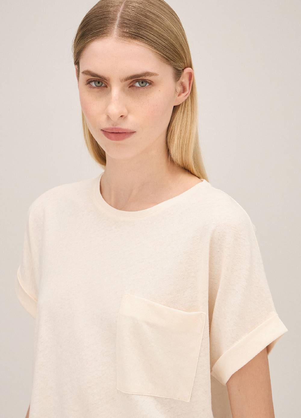 LES COPAINST-shirt in lino e cotone Bestseller