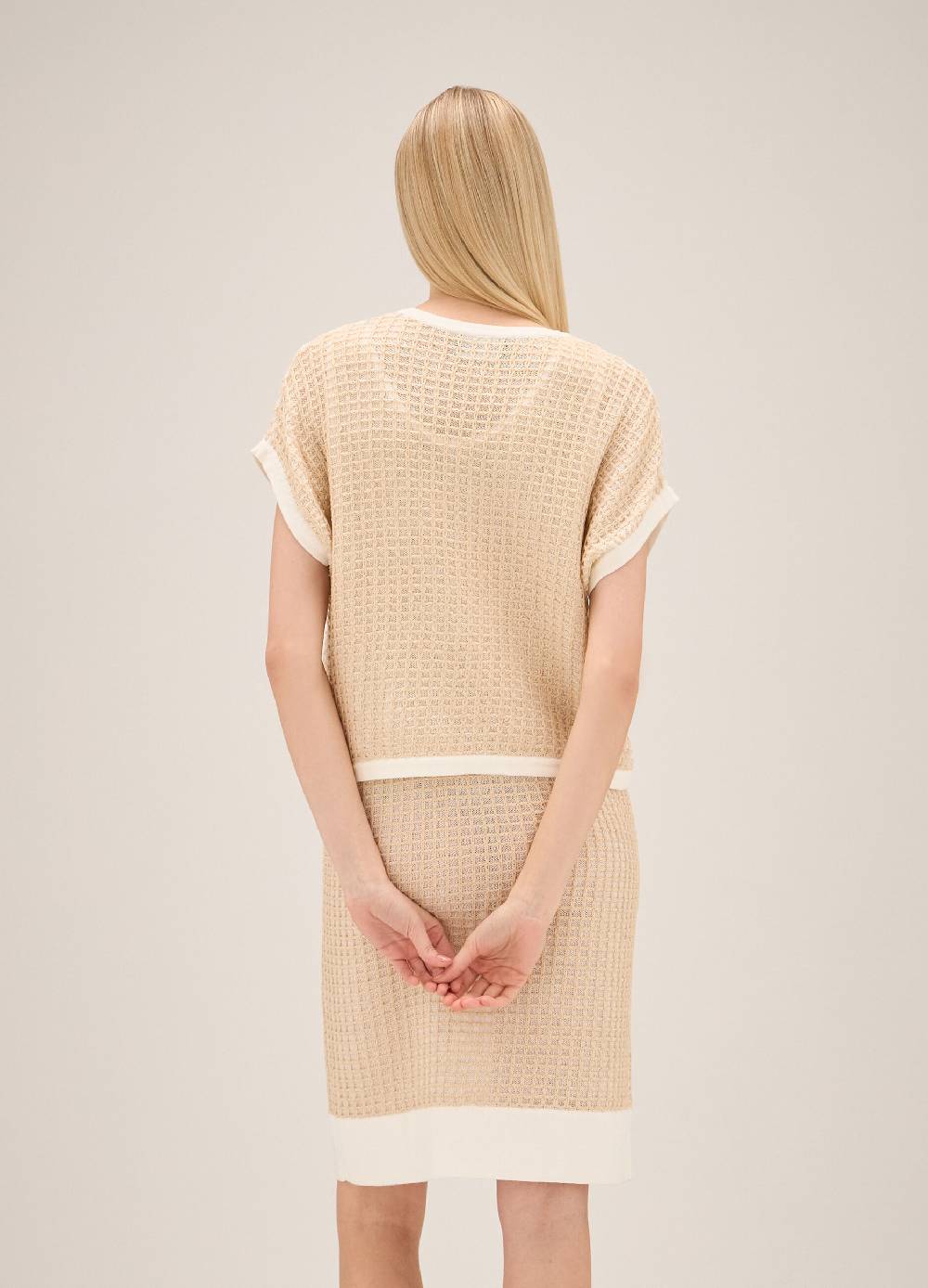 LES COPAINSMaglia tricot a maniche corte Comprane uno, ottenene uno gratis