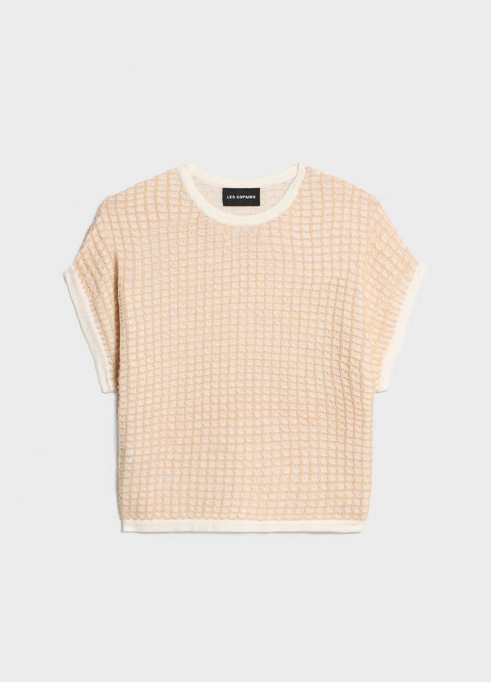 LES COPAINSMaglia tricot a maniche corte Comprane uno, ottenene uno gratis