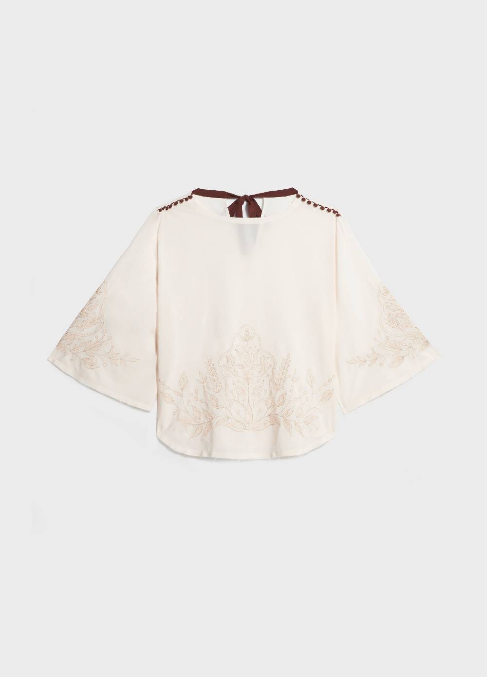 LES COPAINSBlusa con ricami Offerte giornaliere
