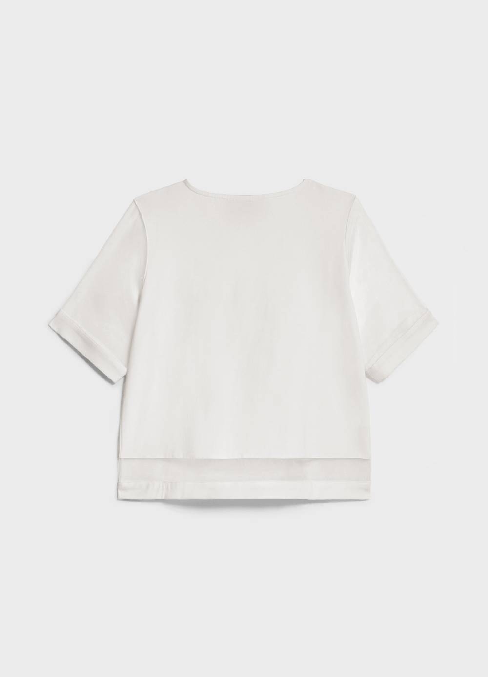 LES COPAINST-shirt in cotone con inserti ACQUISTA ORA