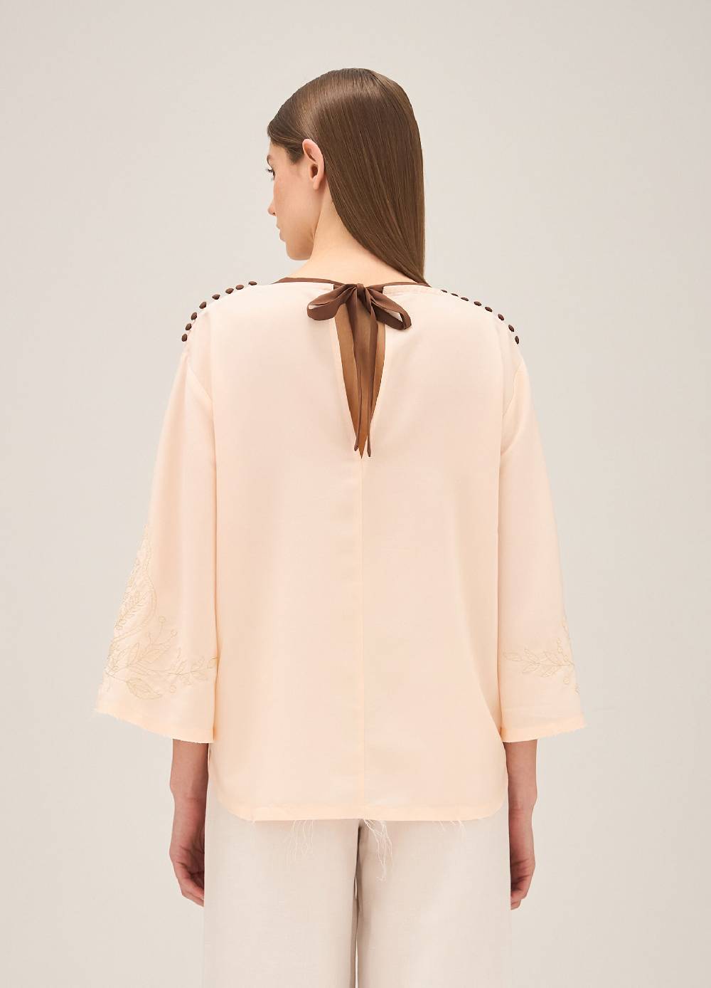 LES COPAINSBlusa con ricami Ultimi due giorni
