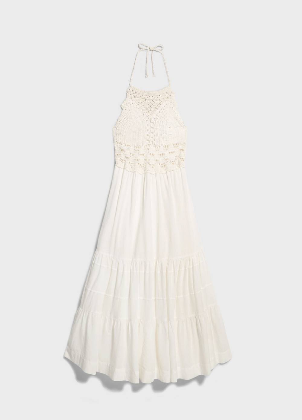 LES COPAINSMaxi abito con macramé Ultimo giorno